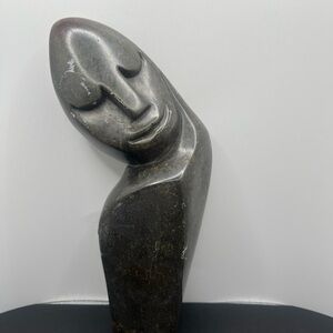 Elegant Gray Stone Sculpture